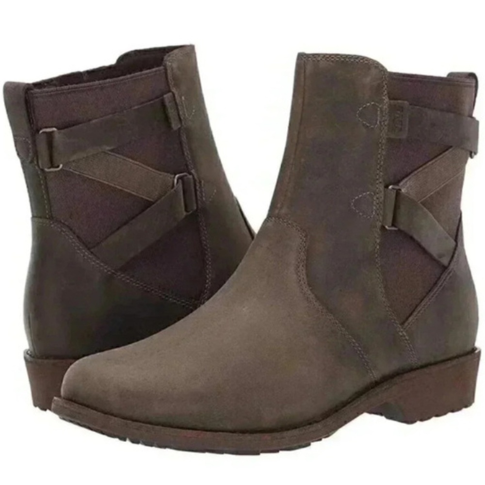 Teva olive green elery boots